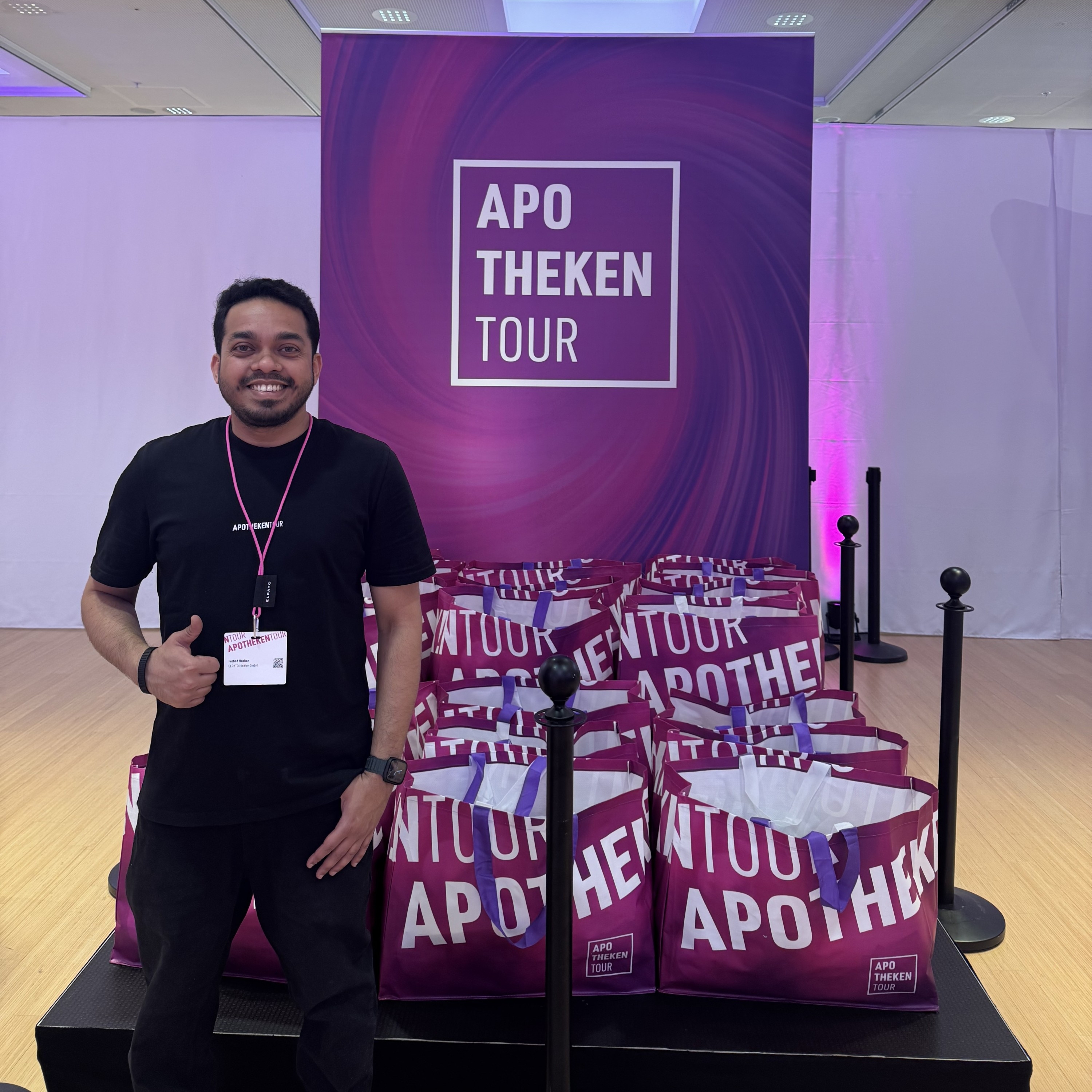 Mitarbeiter im Einsatz