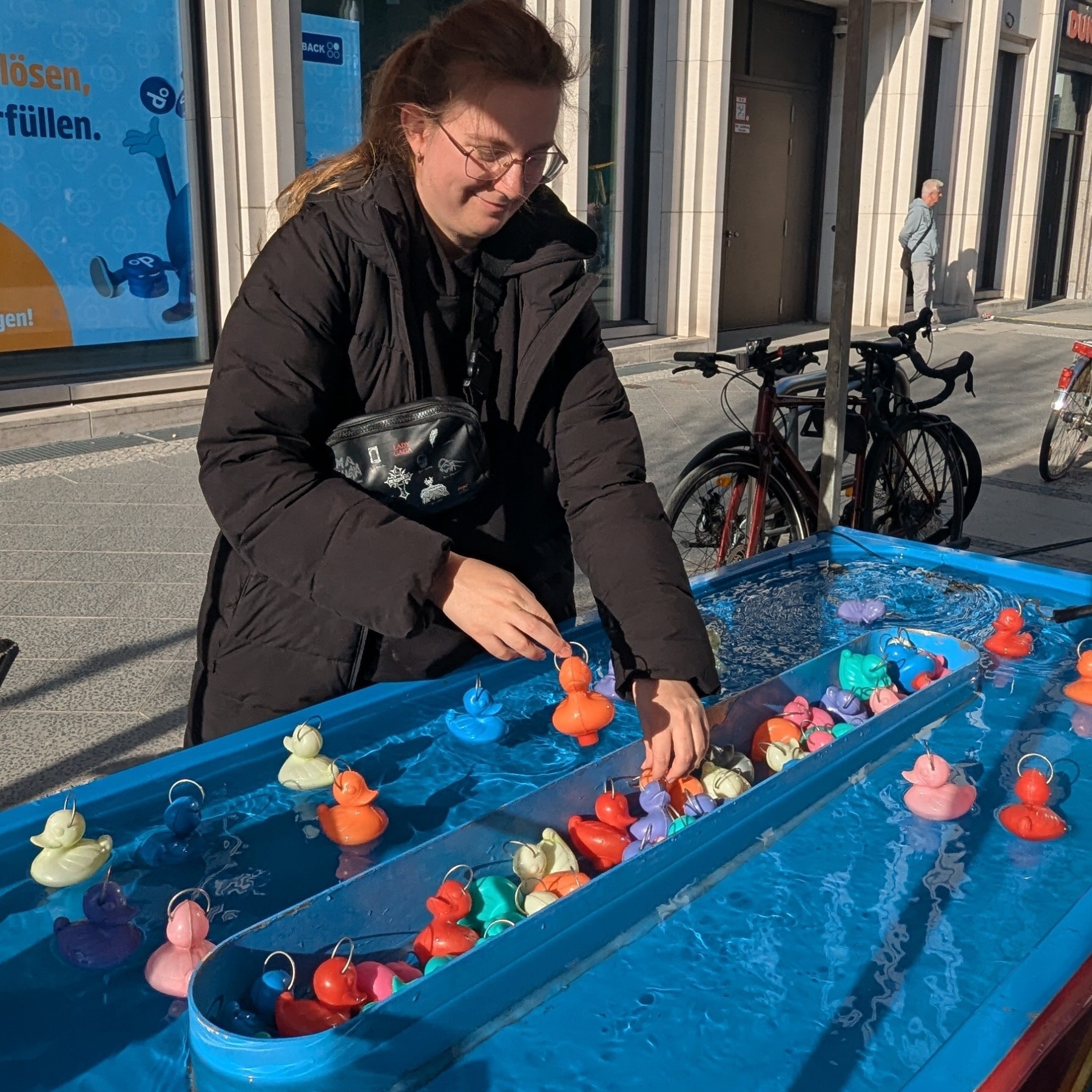 Mitarbeiter im Einsatz