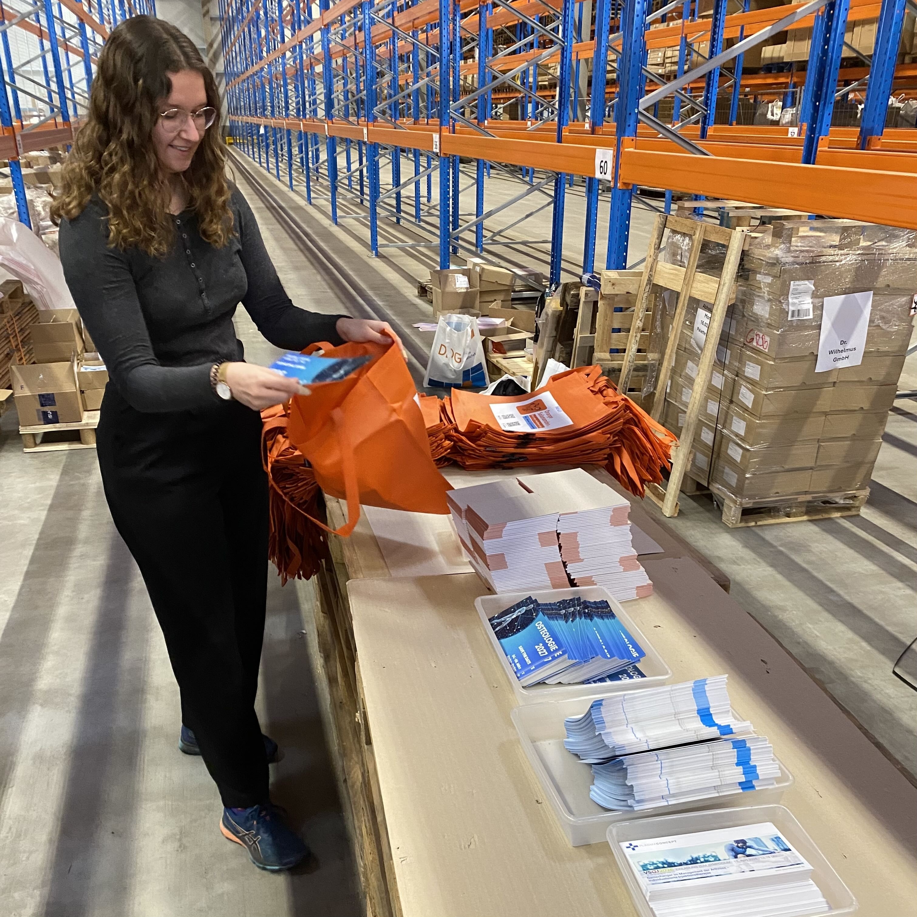 Mitarbeiter im Einsatz