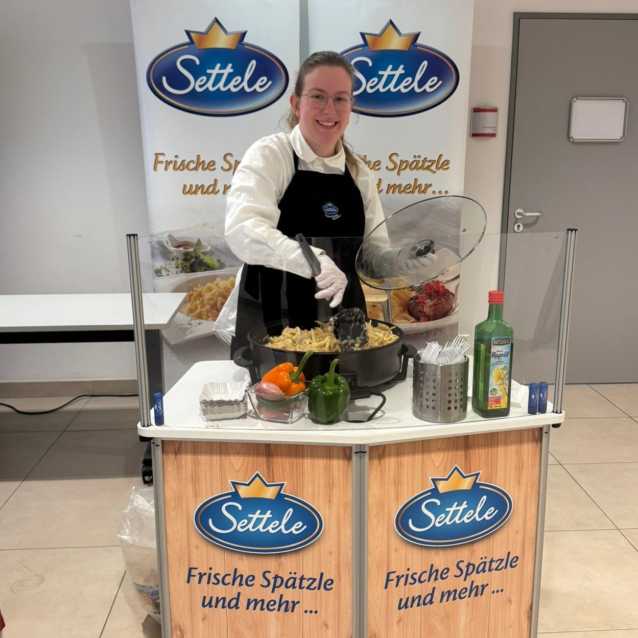 Mitarbeiter im Einsatz