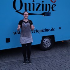 Linda bei der Arbeit