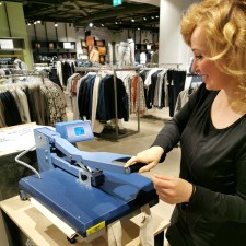 Miriam bei der Arbeit