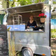 Kisha-Celia bei der Arbeit