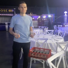 Oleksandr bei der Arbeit