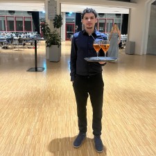 Jan bei der Arbeit