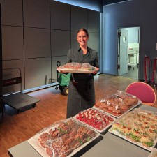 Yasmin bei der Arbeit