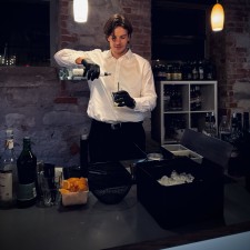Daniel bei der Arbeit