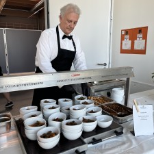 Dieter bei der Arbeit