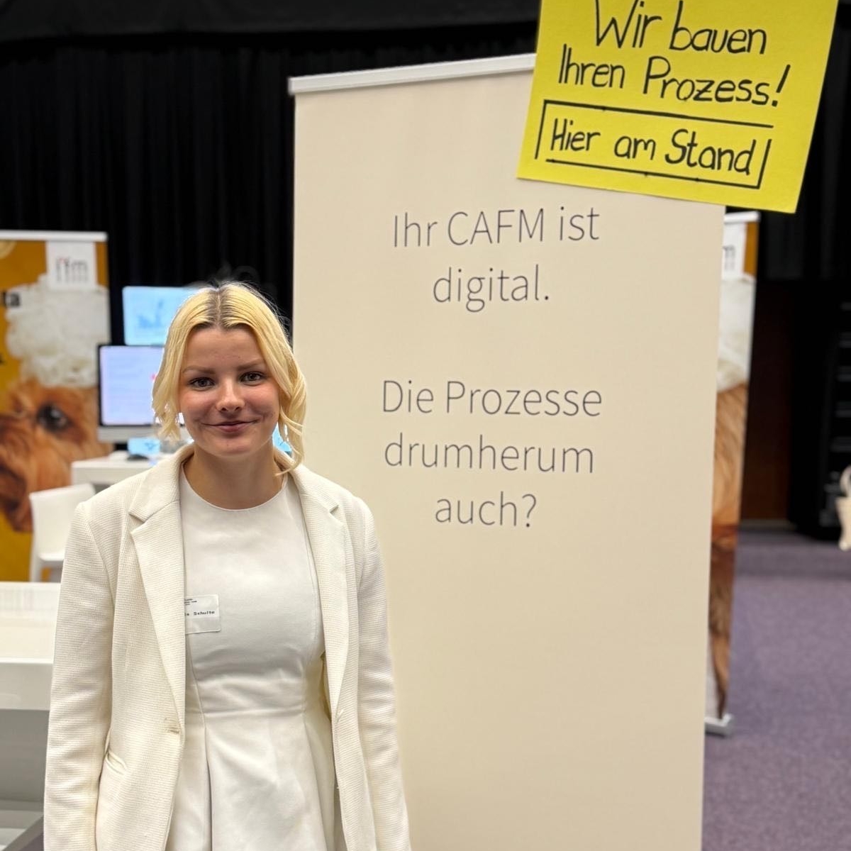 Mitarbeiter im Einsatz