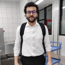 Mohamed Louay bei der Arbeit