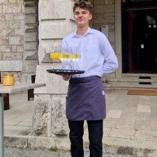 Tim bei der Arbeit