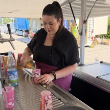Zeynep bei der Arbeit