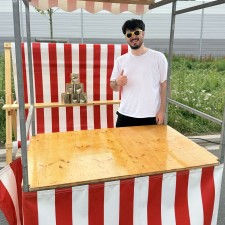 Yusuf Emre bei der Arbeit