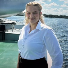 Vera bei der Arbeit