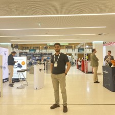 Qutaiba Ali Awwad bei der Arbeit