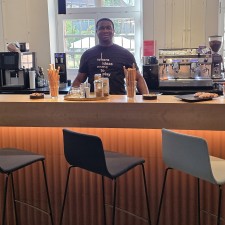 Raphael Chukwuebuka bei der Arbeit
