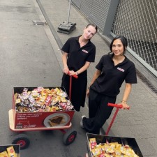 Paulina bei der Arbeit