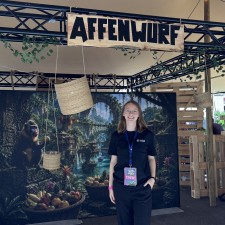 Luka Zoe Friederike bei der Arbeit