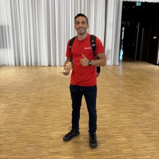 Enis bei der Arbeit