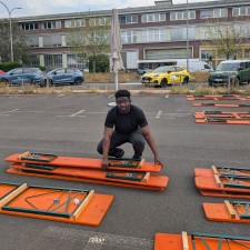 Yannick bei der Arbeit