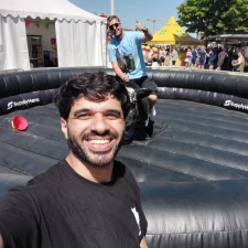 Ahmed Lotfy Kamal bei der Arbeit