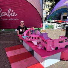 Marie bei der Arbeit
