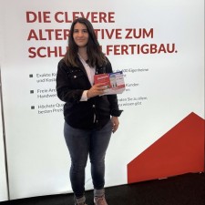 Lara Winona Gülistan bei der Arbeit